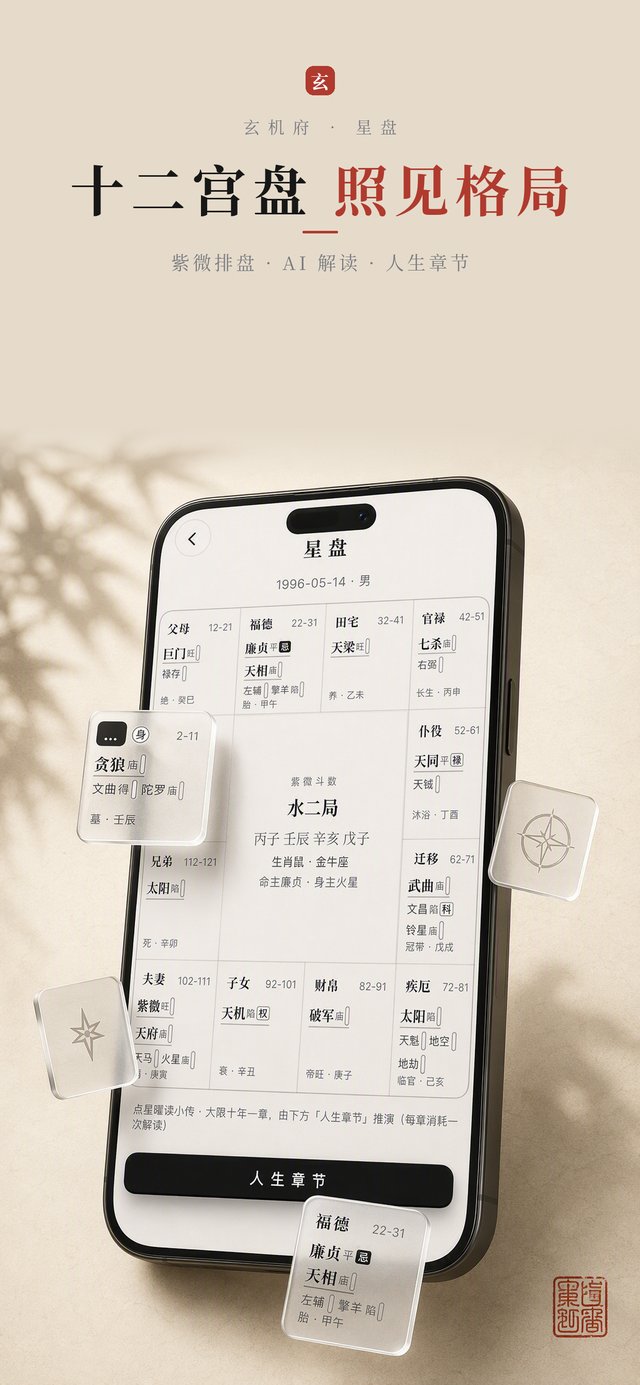 玄机府 · 星图排盘